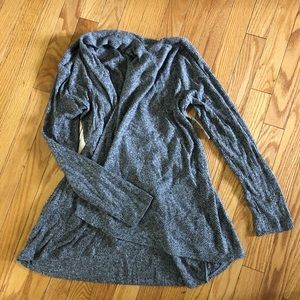 Ribbed Long Cardigan